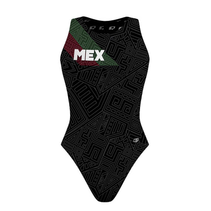 Tricolor - Women's Waterpolo Swimsuit Classic Cut