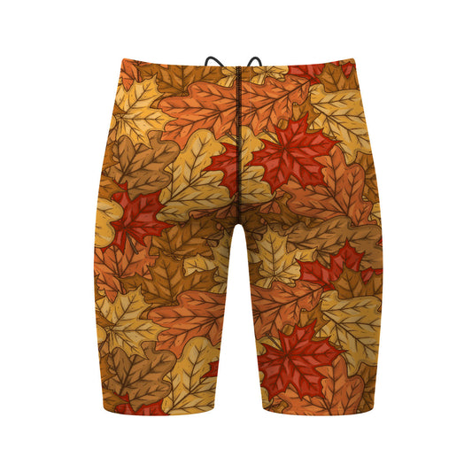 Yellow Leafs - Jammer Swimsuit