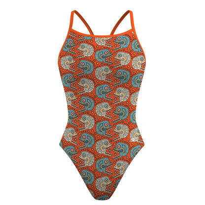 Tzompantli - Traje de baño Skinny strap