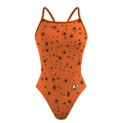 Follow the Spiders - Sunback Tank Swimsuit
