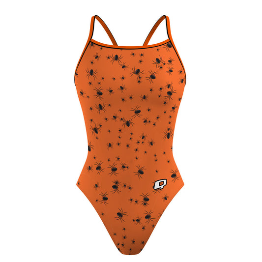 Follow the Spiders - Sunback Tank Swimsuit