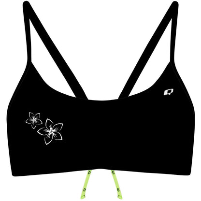 FLOWER NIGHT - Bandeau Bikini Top
