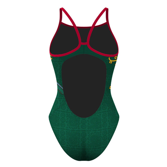 Ocelote Verde - Traje de baño Skinny strap