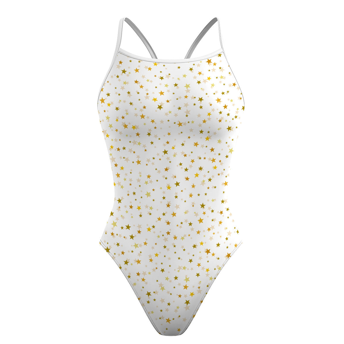 Stellar Confetti Glitter - Skinny Strap Swimsuit