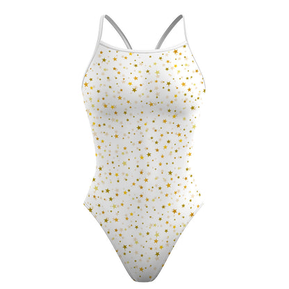 Stellar Confetti Glitter - Skinny Strap Swimsuit