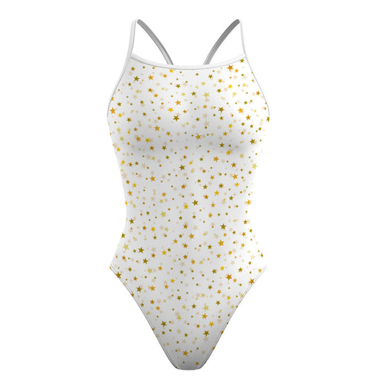 Stellar Confetti Glitter - Skinny Strap Swimsuit