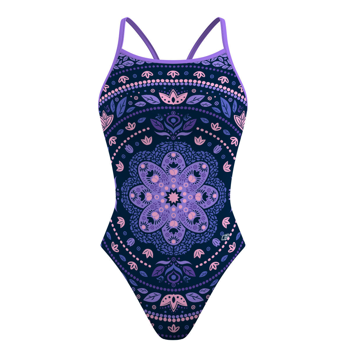 Delicated Mandala - Traje de baño Skinny strap
