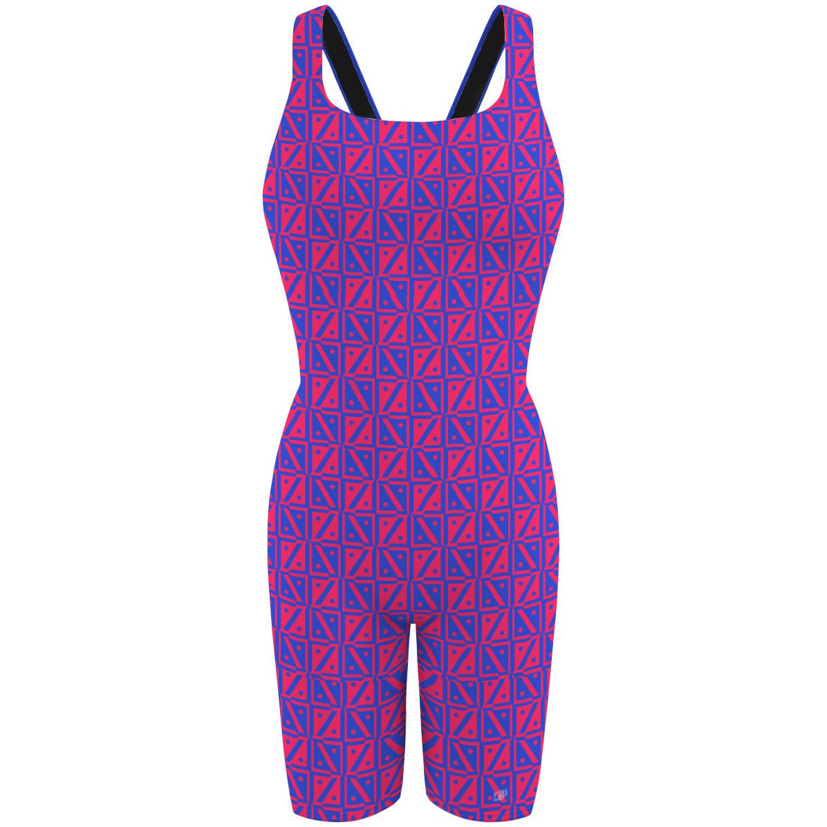 Diamond Grid - Traje de Baño Jammer Classic Strap a la rodilla