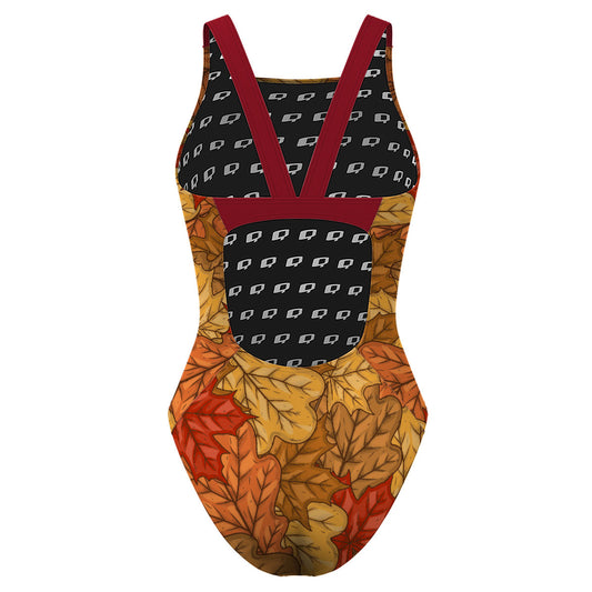 Yellow Leafs - Classic Strap Swimsuit