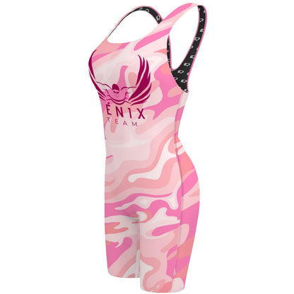 Fenix Rose - Classic Strap Long Knee Women Jammer
