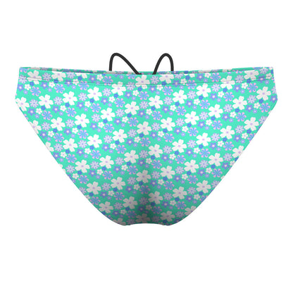 Flowers - Waterpolo Brief Swimsuit