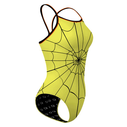 Webbed - Skinny Strap Swimsuit