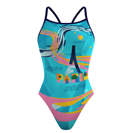 Paris Ribbon 2024 - Skinny Strap Swimsuit