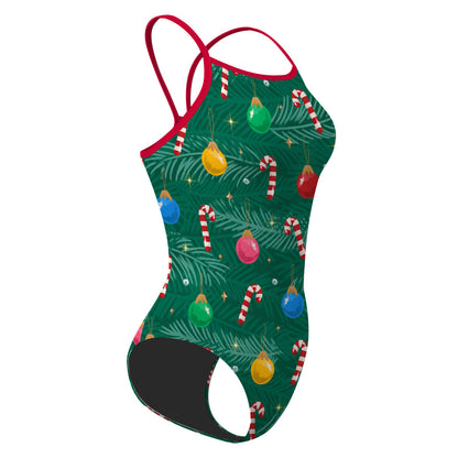 Colorful Christmas Tree - Traje de baño Skinny strap