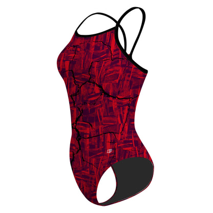 Be red - Traje de baño Skinny strap