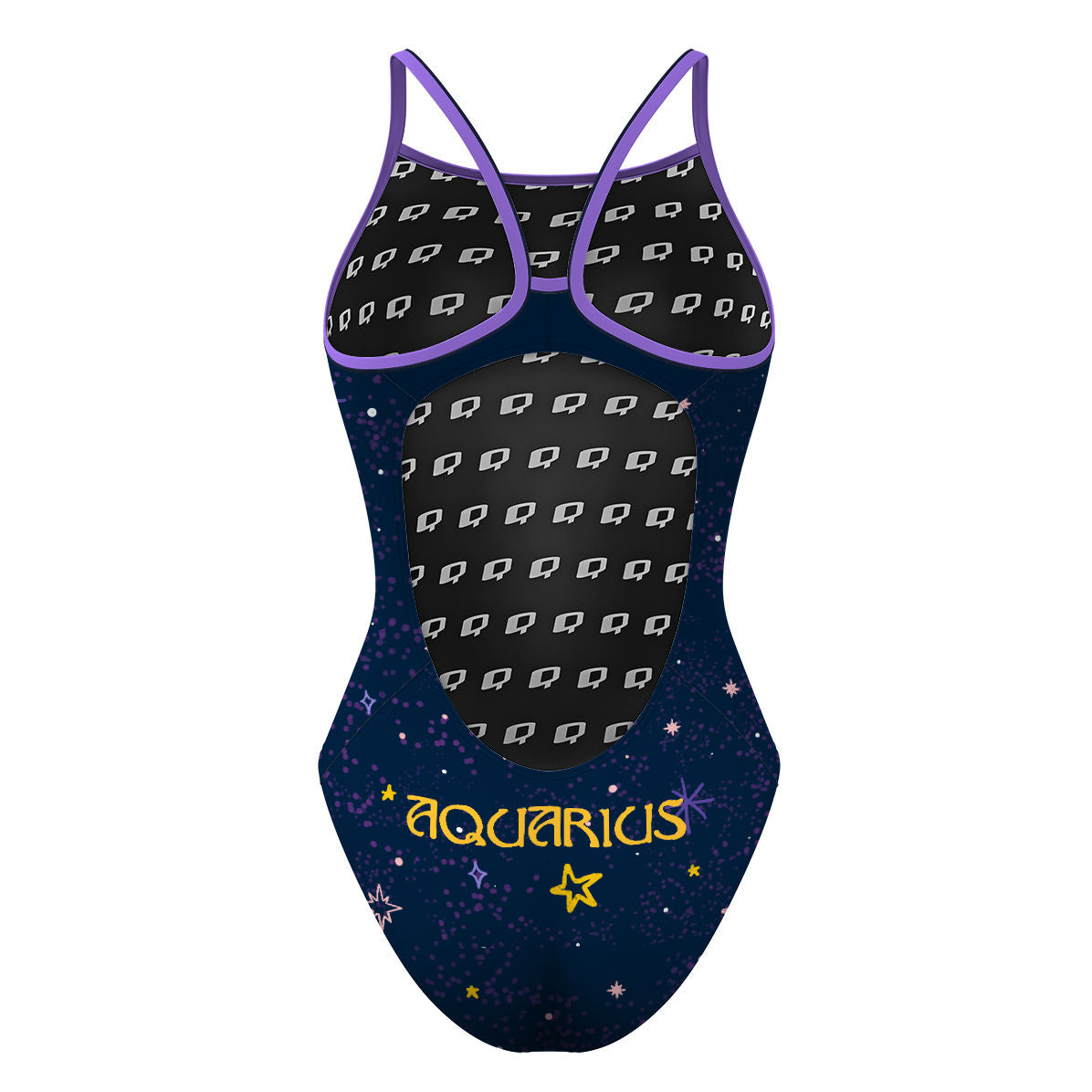 Aquarius - Skinny Strap Swimsuit