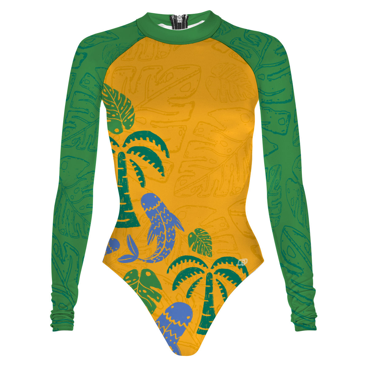 Seaside jungle - Surf Swimming Suit Classic Cut