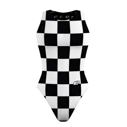 Skater Chic - Women's Waterpolo Swimsuit Classic Cut