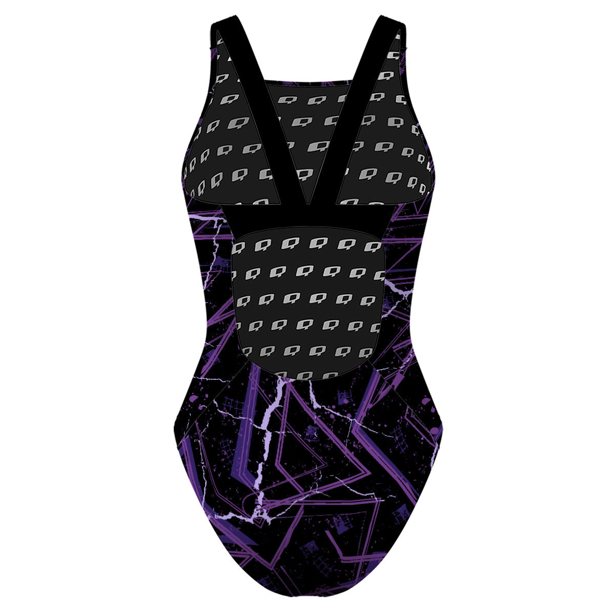 Linepurple - Classic Strap Swimsuit