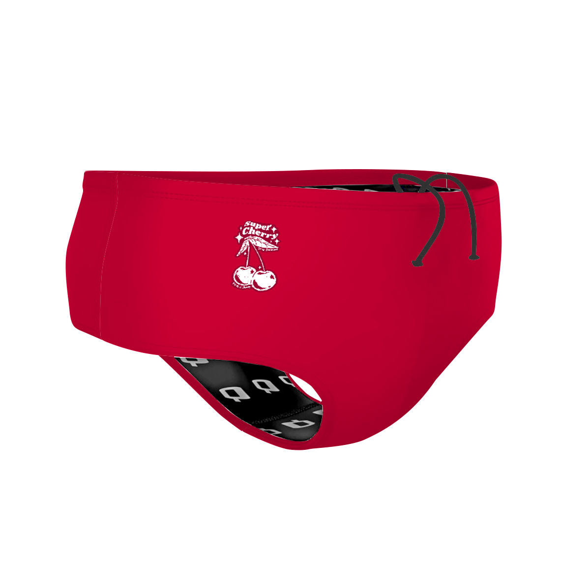 Cherry Cute - Solid Classic Brief Swimsuit