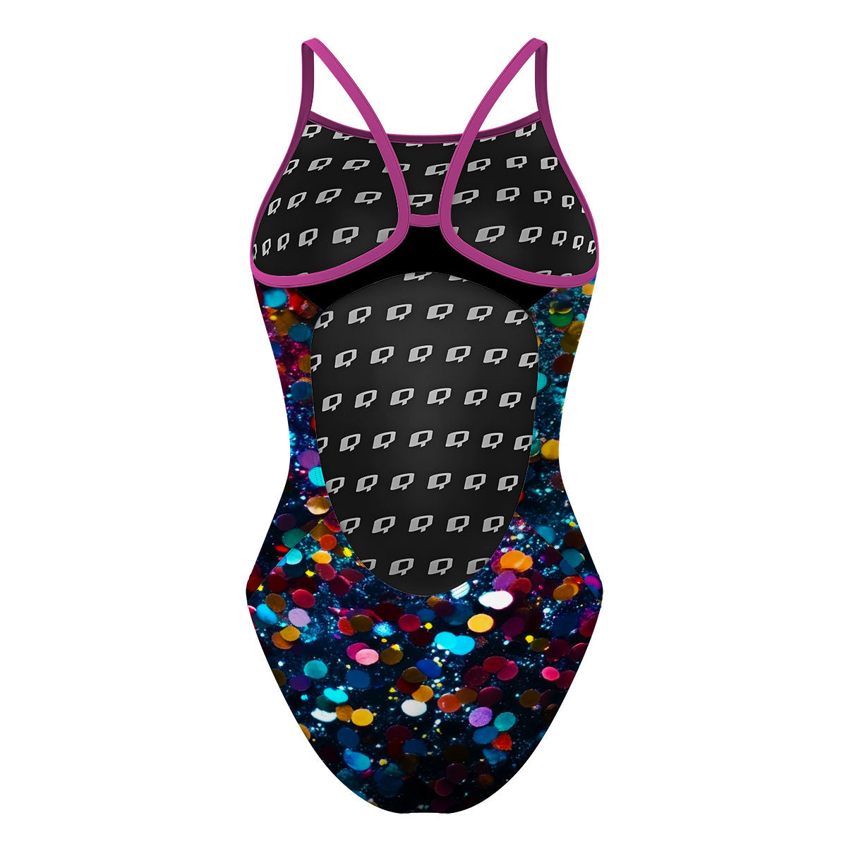 Glitter Party - Skinny Strap Swimsuit