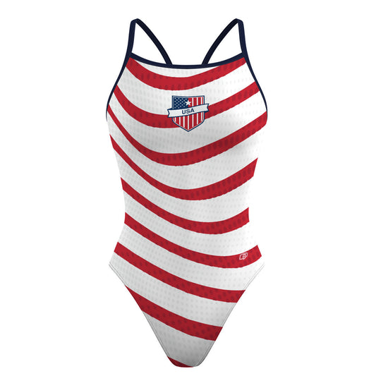 USA - Skinny Strap Swimsuit