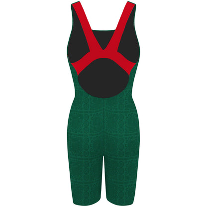 Ocelote Verde - Traje de Baño Jammer Classic Strap a la rodilla