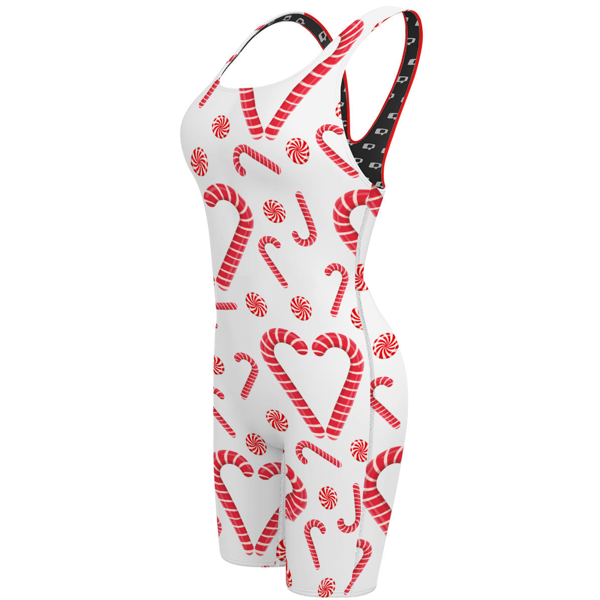 Candy canes - Classic Strap Long Knee Women Jammer