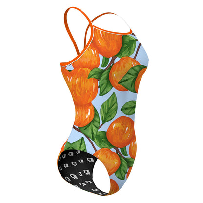 Swimming With Oranges - Traje de Baño Sunback Tank