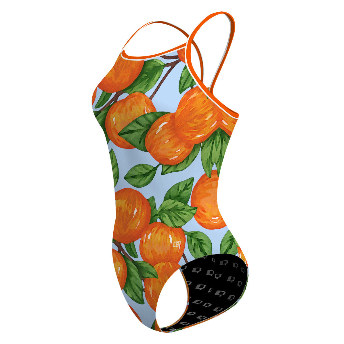 Swimming With Oranges - Traje de baño Skinny strap