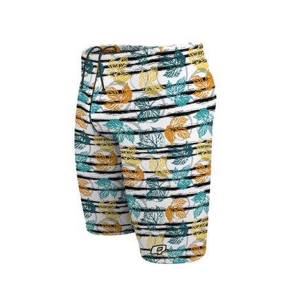 Watercolor Leafs - Jammer Swimsuit