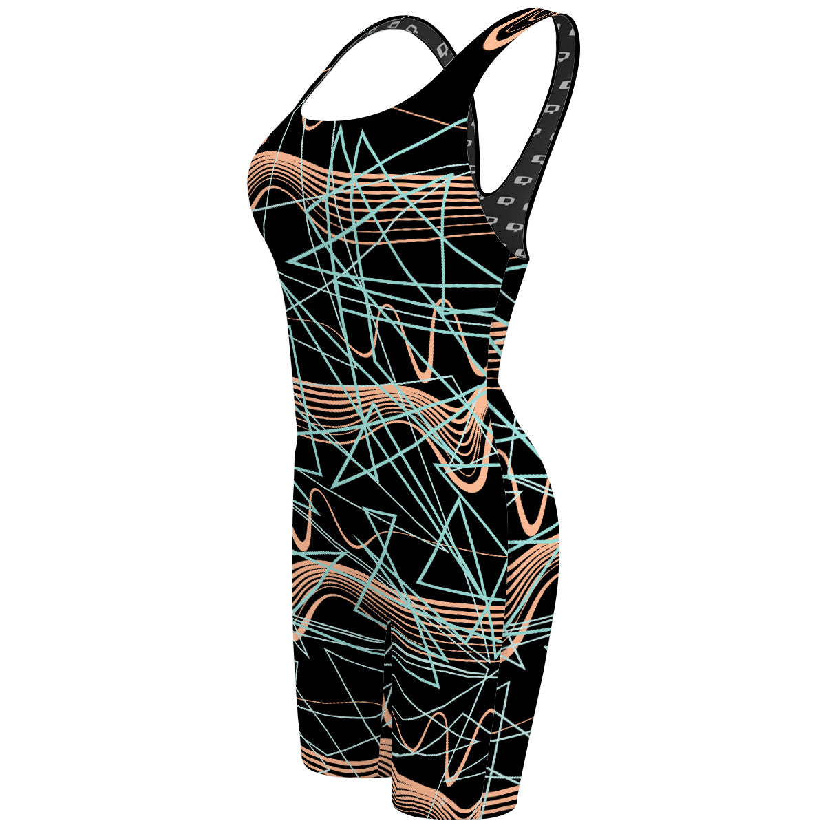 Minange - Classic Strap Long Knee Women Jammer
