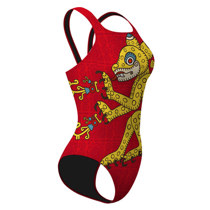 Ocelote Rojo - Traje de Baño Classic Strap