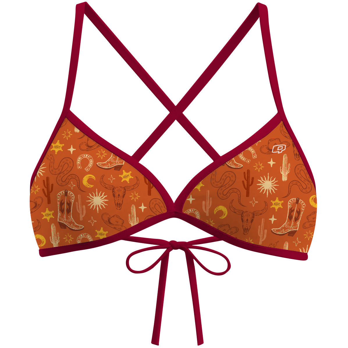 Western Sunset - Bikini Top Tieback