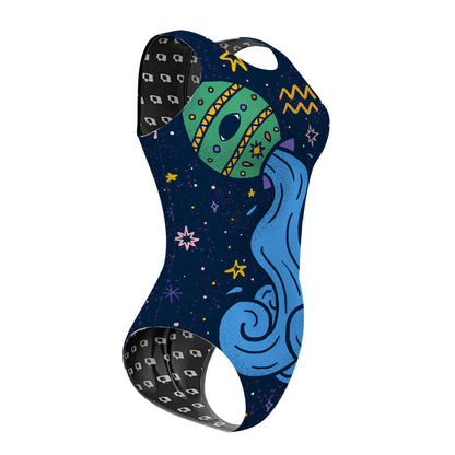 Aquarius - Women's Waterpolo Swimsuit Classic Cut