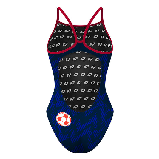 France - Skinny Strap Swimsuit