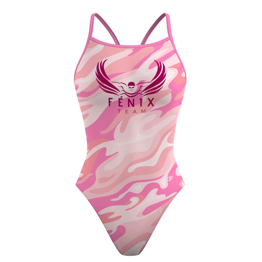 Fenix Team Fem Rose - Skinny Strap Swimsuit