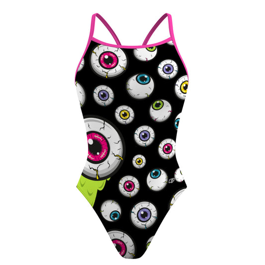 Eyes - Skinny Strap Swimsuit