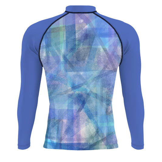 Abstract Particles - Surf Rash Guard UPF50+ de Manga Larga para Hombre