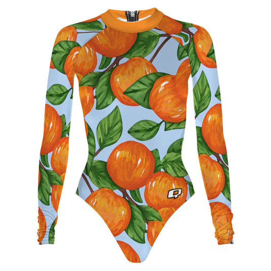 Swimming With Oranges - Traje de Baño tipo Surf en Corte Clasico