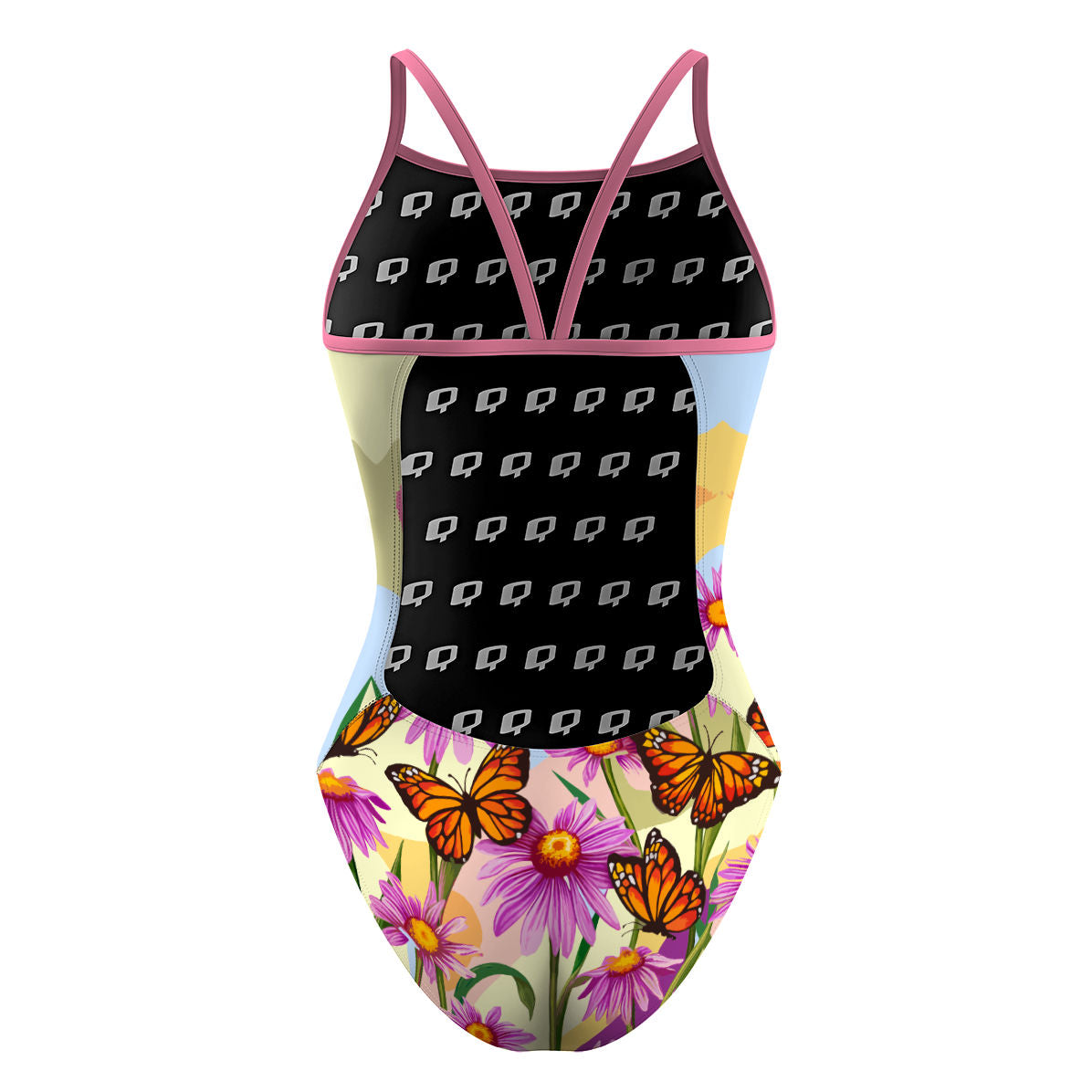 Monarch Butterfly - Traje de Baño Sunback Tank