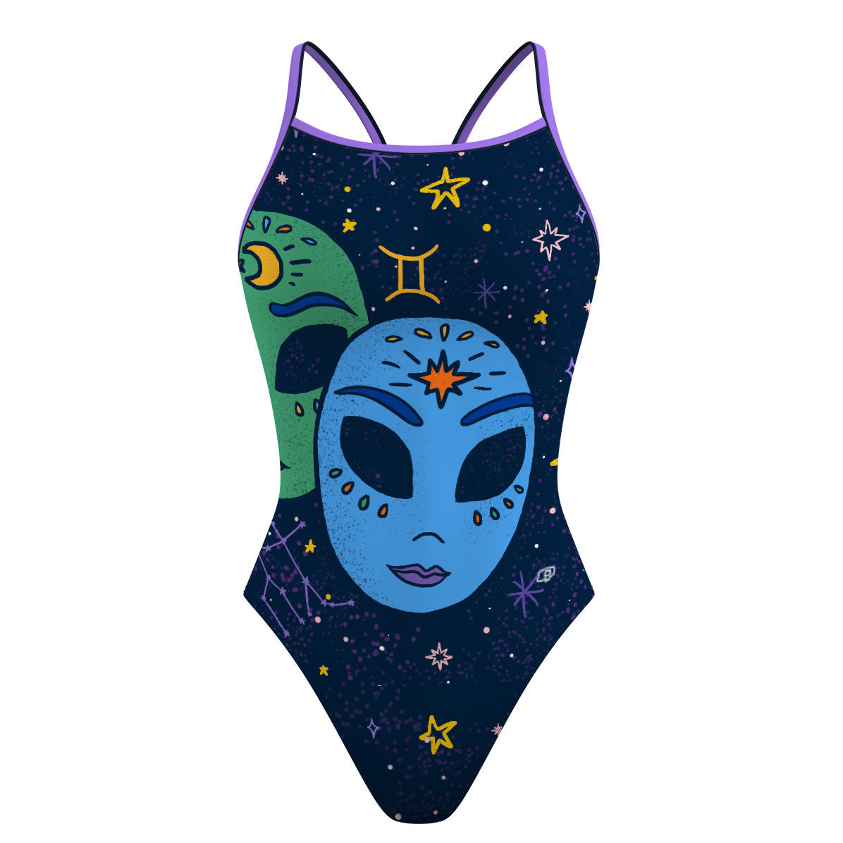 Gemini - Skinny Strap Swimsuit