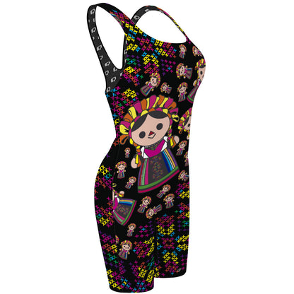 Mi amiga Lele - Classic Strap Long Knee Women Jammer