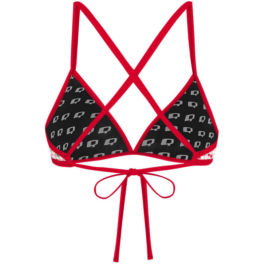 Berry Cherry - Tieback Bikini Top