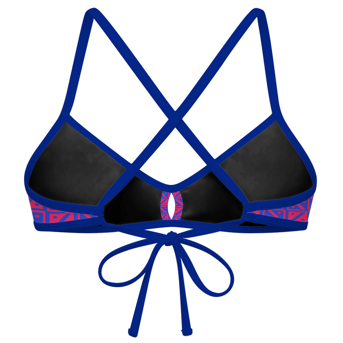 Diamond Grid - Bikini Top Demi