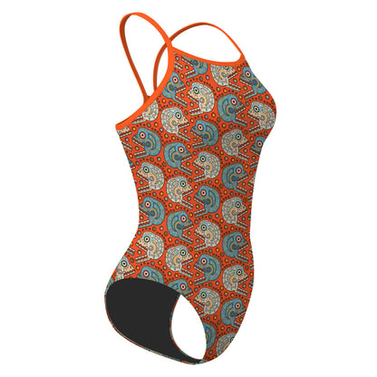 Tzompantli - Traje de baño Skinny strap