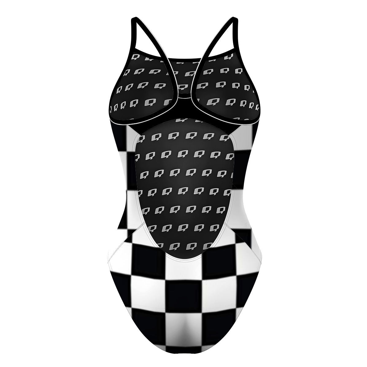 Skater Chic - Skinny Strap Swimsuit