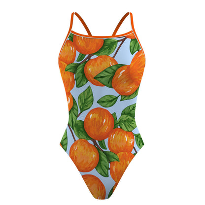 Swimming With Oranges - Traje de Baño Sunback Tank