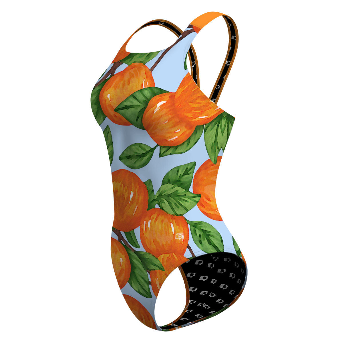 Swimming With Oranges - Traje de Baño Classic Strap