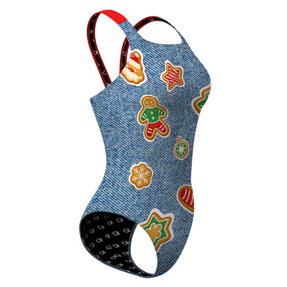 Patches - Classic Strap Swimsuit